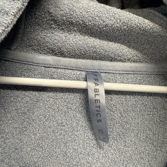 Fabletics Full Zip-Up Terry Oversized Hoodie - Picture 4 of 4